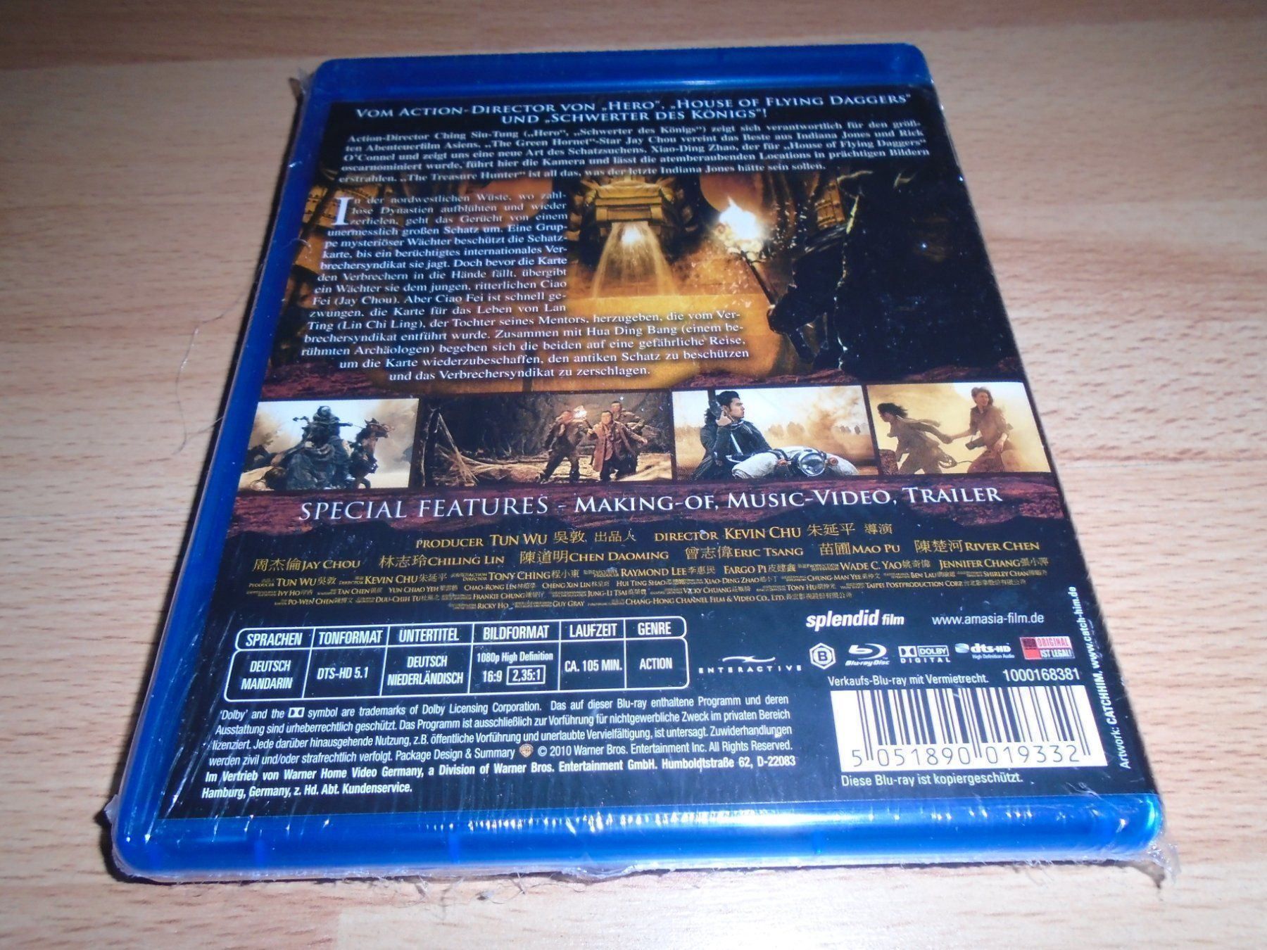Tutti i DVDs: The Treasure Hunter - BLU-RAY - UNCUT – Nuovo e nell'imballaggio originale da Basel venduto da havsok 1