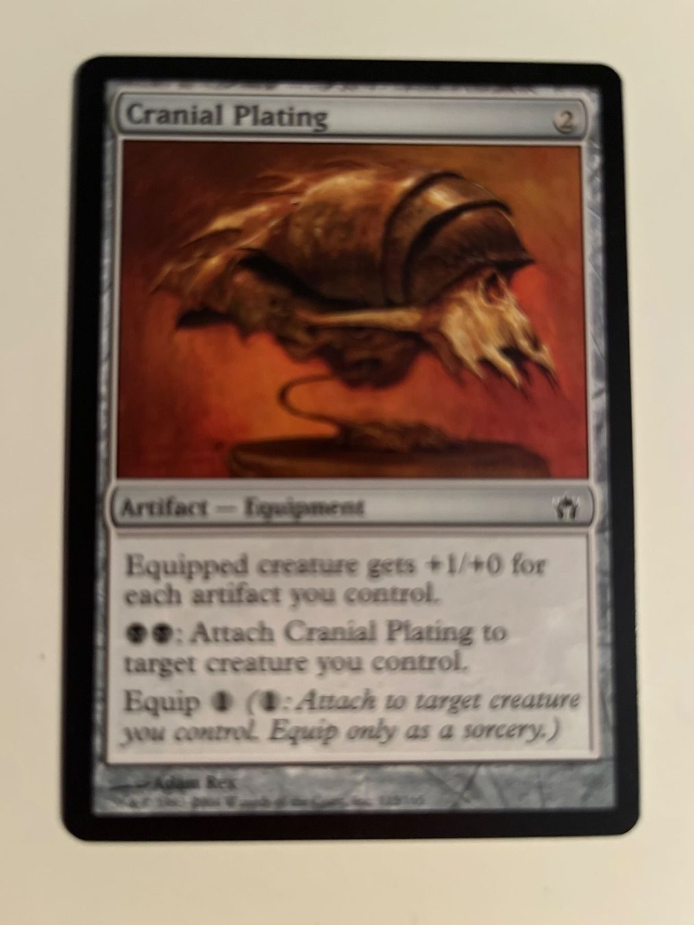 Magic The Gathering Sammelbilder & Trading cards: 1 x Cranial Plating - Magic: The Gathering - MtG – Gebraucht aus Kriens von Shadi1980