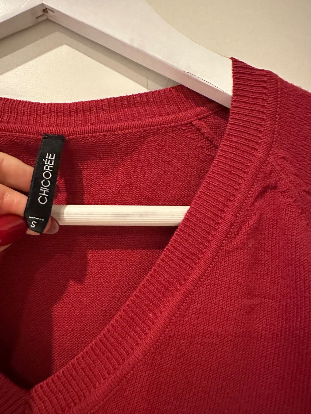 Pullover & Sweatshirts: Chicorée Roter Damenpullover Grösse S – Gebraucht aus Zürich von cfh_cg22 3