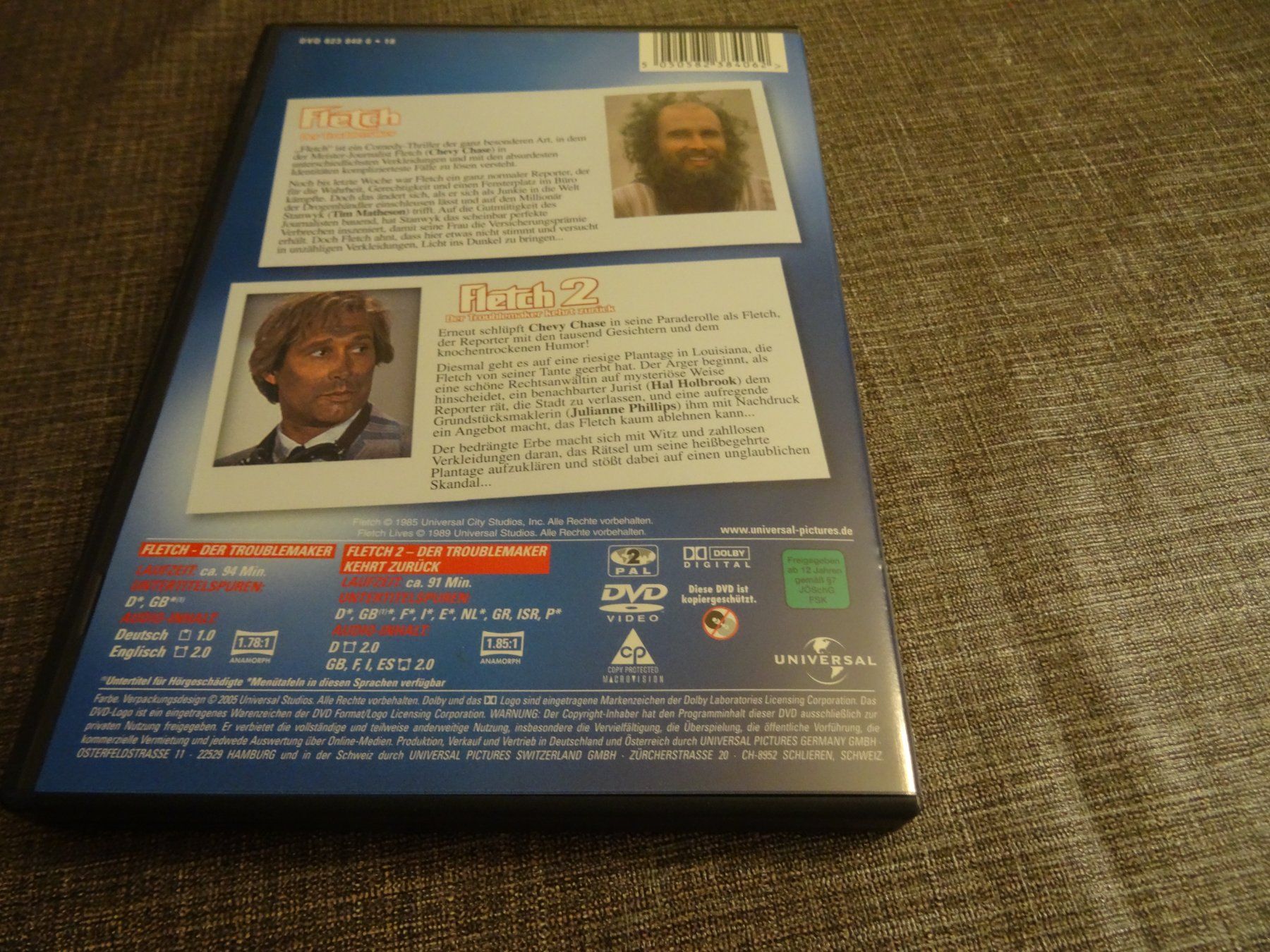 Tutti i DVDs: DVD Doppelpack Fletch & Fletch 2 Deutsch – Usato da Olten venduto da Disc-Verkauf 3