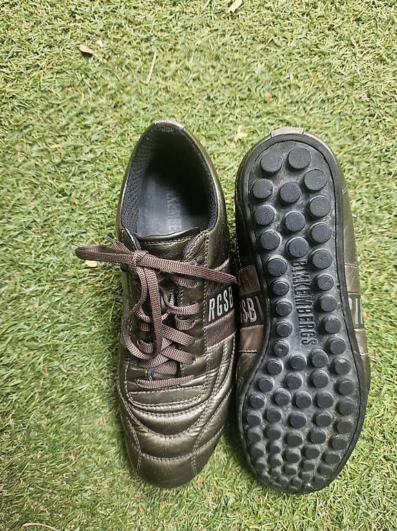 Scarpe da donna: Bikkembergs Sneaker, Khaki-Metallic, Gr. 39.5 – Usato da Zürich venduto da Elena231 1