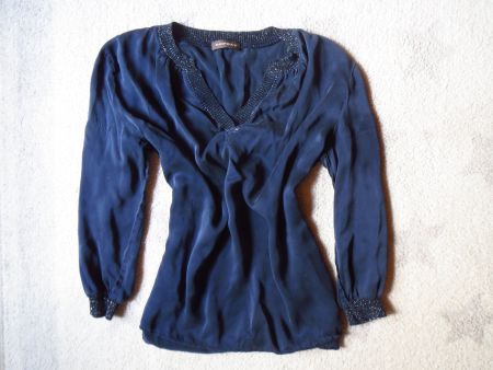 sehr schöne REPEAT Damen SEIDEN Bluse Gr 38/NP 279.- CHF