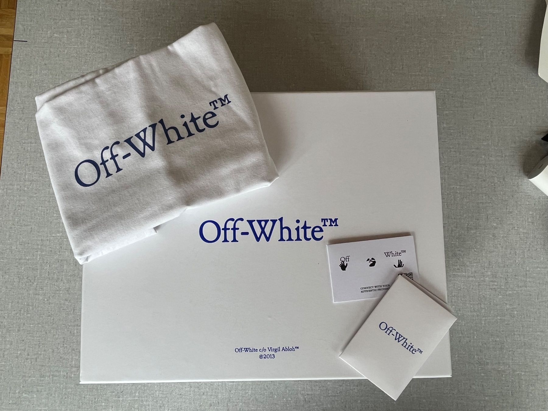 Off-White Scarpe da uomo: Off White "Be Right Back" grey/black - Size 42 – Nuovo (secondo la descrizione) da Luzern venduto da timoscog 6