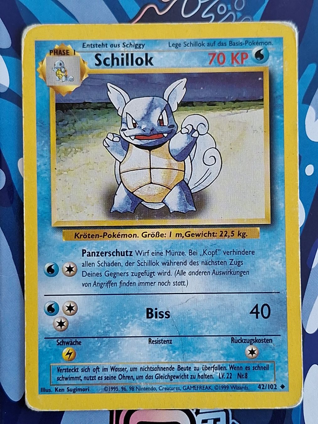 Pokémon Sammelbilder & Trading cards: Schillok - Base Set basis Set #Ord3 – Gebraucht aus Altstätten SG von GGsGameshop