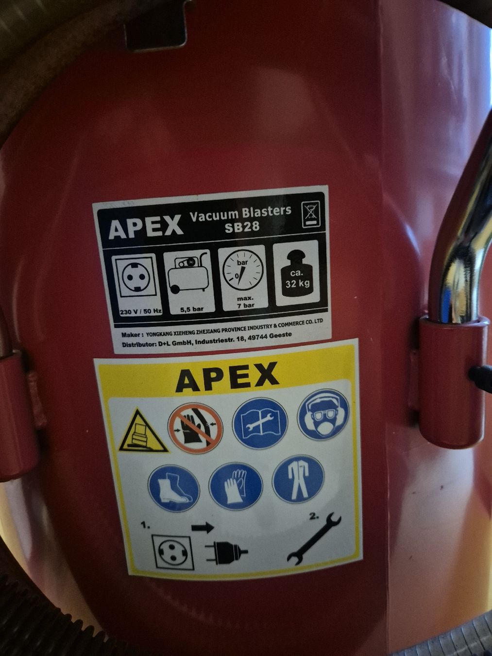 Alle Maschinen: Mobiles Sandstrahlgerät – Gebraucht aus Wattenwil von hps_z6w9 3