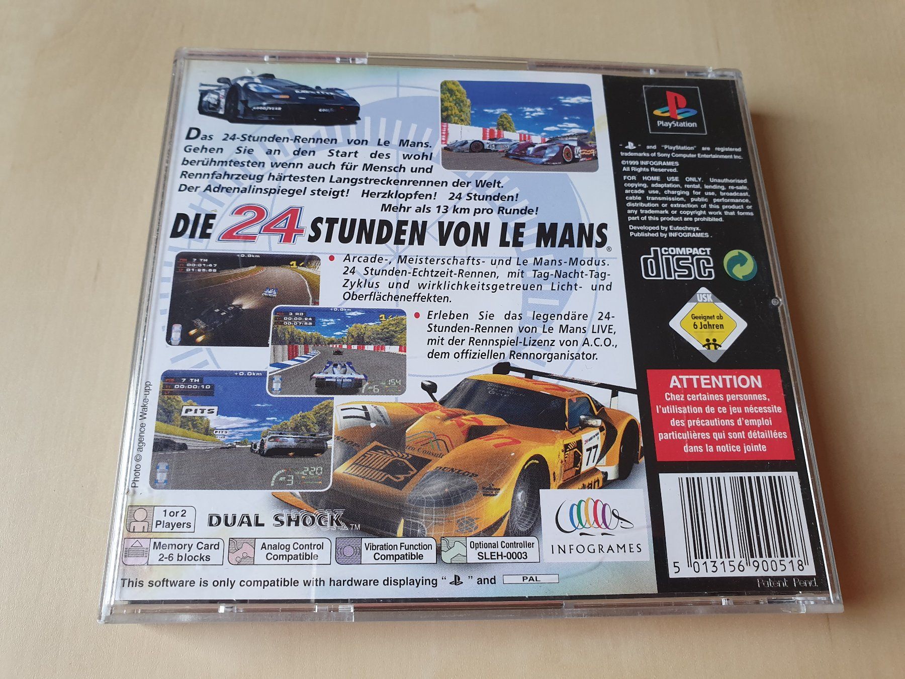 Sony Spiele: die 24 "Studen" von le Mans – Gebraucht aus Stansstad von collectorsshop 2