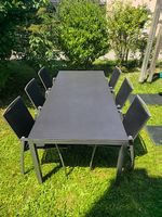 Svoboda Gartentisch-Set mit 6 Stühlen