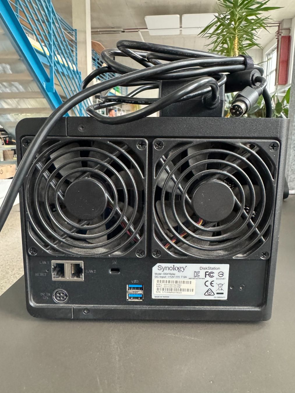 Synology Server: Synology DS416play – Usato da Zürich venduto da aliaskapal 3