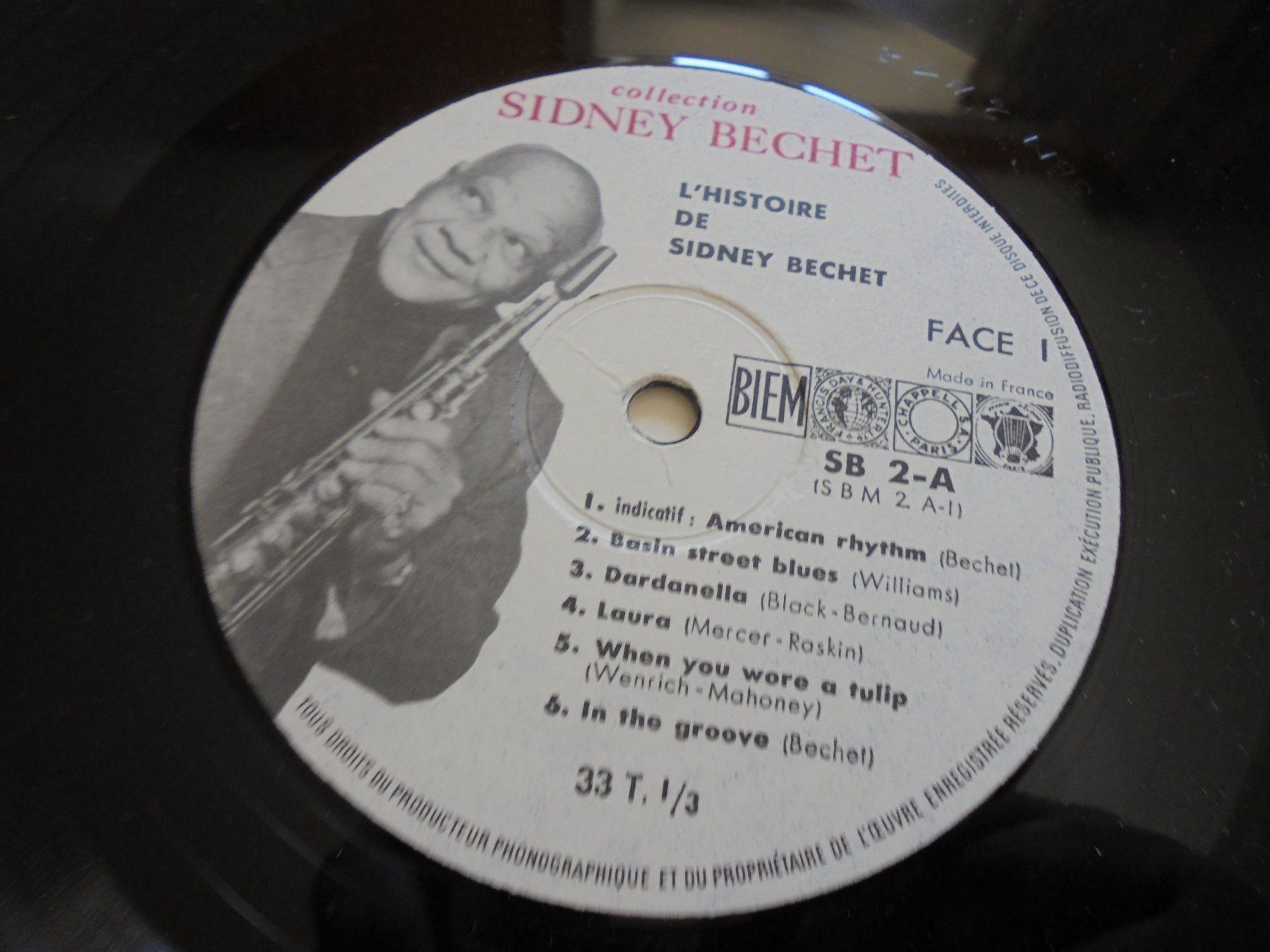 Dischi in vinile: " L' Histoire de Sidney BECHET " 2 x LP Frankreich – Usato da Crissier venduto da Promopost 4