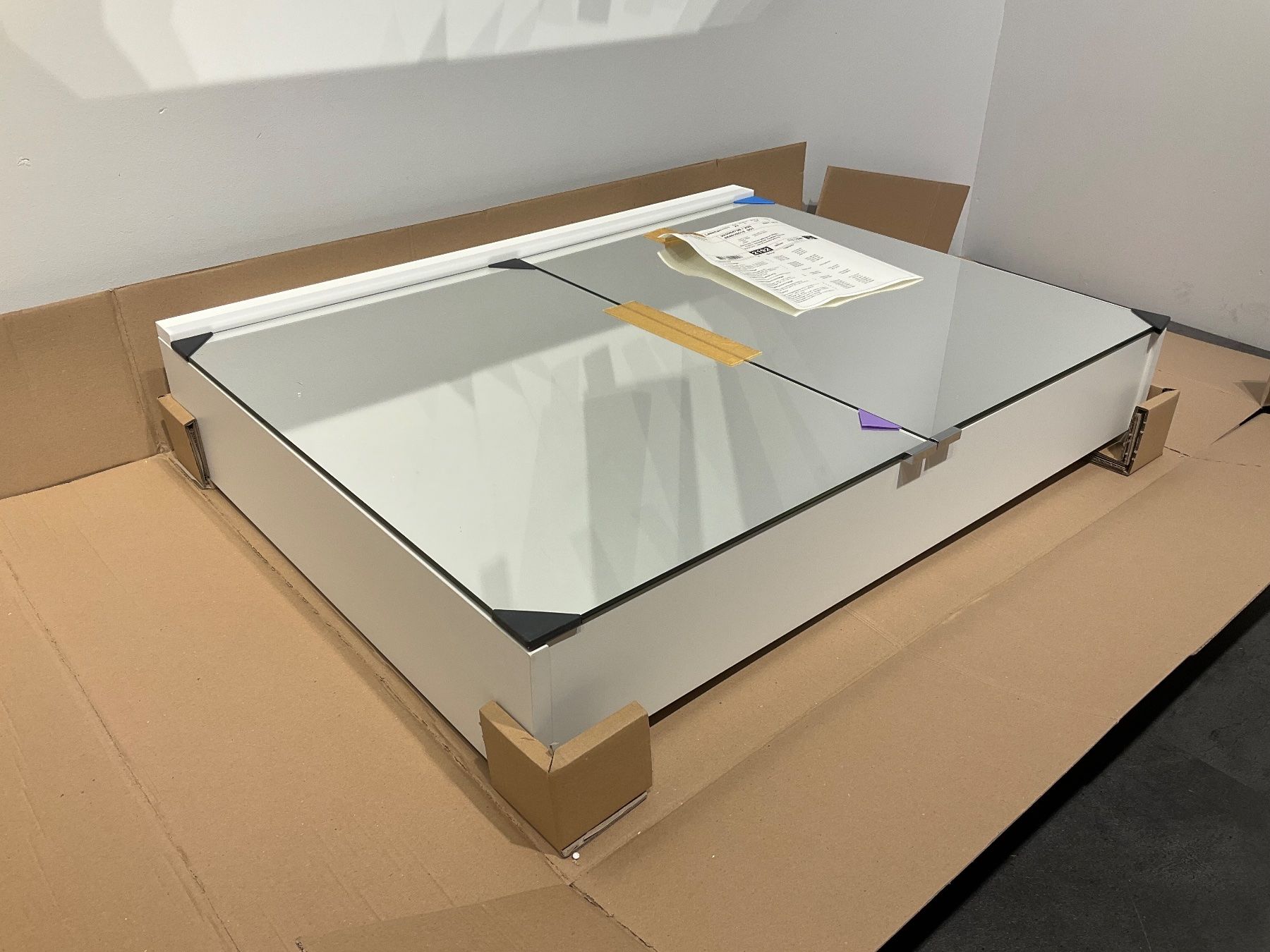 Mobili per bagno: 079 Burgbad Badmöbel, weiss, Glasabdeckung, 92cm – Nuovo (secondo la descrizione) da Derendingen venduto da Meisterstuecke 6