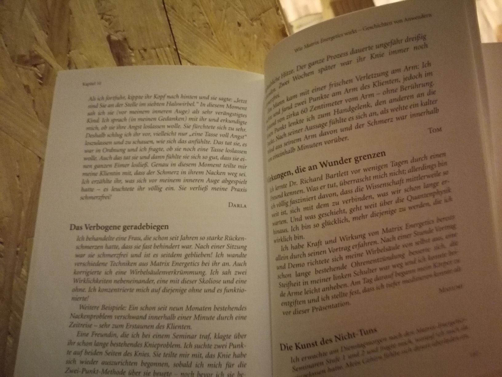 Bücher: Matrix Energetics & Matrix Inform. Quanten Physik.  – Gebraucht aus Wahlen b. Laufen von Aweiss 5