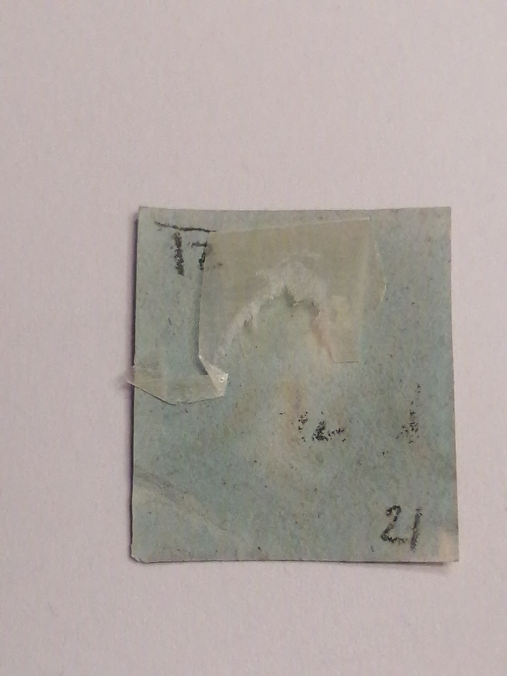 Tutti i francobolli: One Penny Red 1841, Platte 21 – Usato da Happerswil venduto da tschergi 1