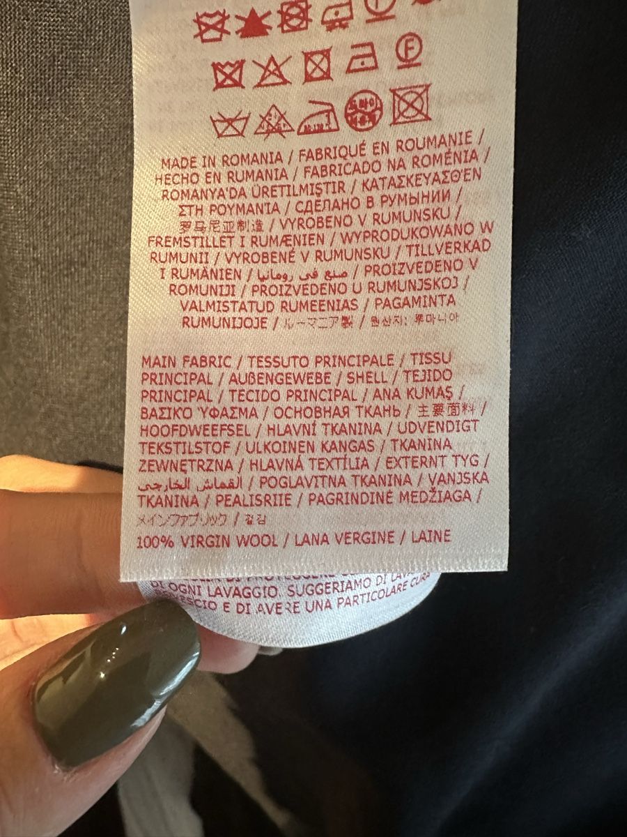 Marni Camicie: Marni Virgin Wool Overshirt, Size 46, EUC. – Usato da Richterswil venduto da Ramar05 3