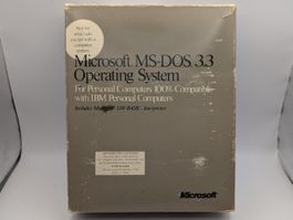 MS-DOS 3.3 (1987) - Microsoft - BigBox für IBM PC