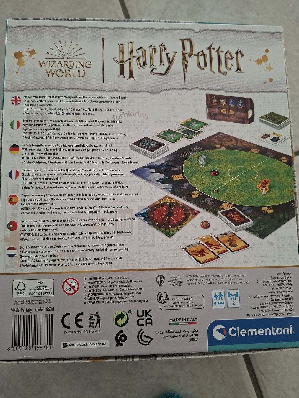 Clementoni Spiele: harry potter quidditch clash Spiel – Gebraucht aus Thun von Thun67 2