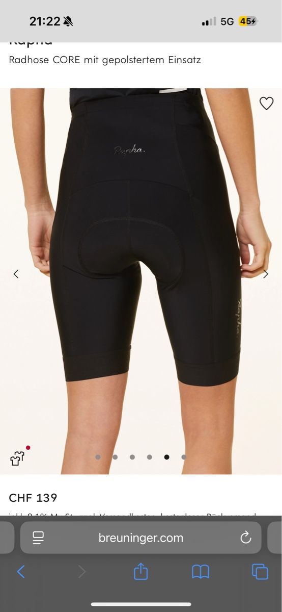 Rapha Pantalons: Rapha CORE SHORTS - Orginalpreis 139.- – Neuf avec emballage d'origine à Zürich par luxuryoutlet1 7