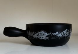 Fondue Caquelon schwarz NEU wurde noch nie gebraucht!