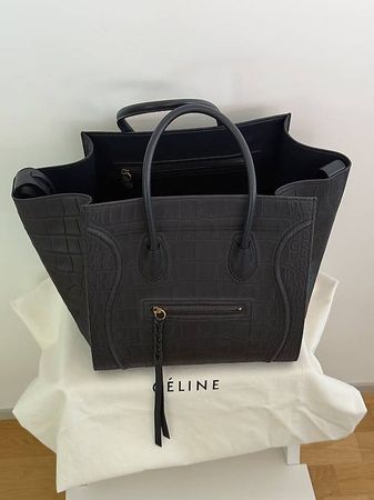 Céline Phantom Luggage Tote  Phoebe Philo  Kroko-Prägung