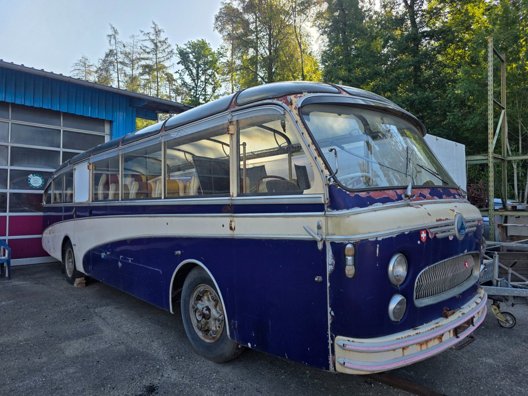 Veicoli commerciali: Car Reisebus Oldtimer – Difettoso da Neuhausen venduto da Patrikson
