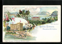 Litho Paradiso-Lugano, Hotel Europe