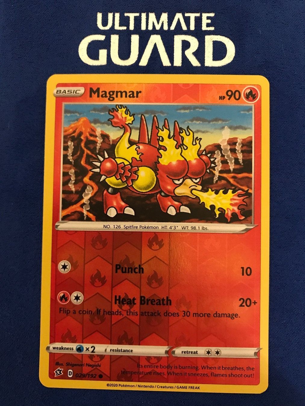 Pokémon Sammelbilder & Trading cards: Pokemon TCG - Magmar EN reverse Holo – Neu (gemäss Beschreibung) aus Lyss von DeaDiLuna