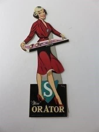 Insegne: Marilyn Monroe, Original Werbung 50zigerjahre – Nuovo (secondo la descrizione) da Hölstein venduto da federhaus