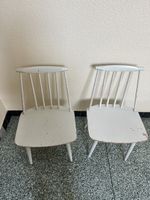Vintage FDB Mobler Stühle von 1965 grau