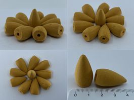 Osmanthus Jumbo Rückfluss Räucherkegel ca.2.6 cm - 20er Pack