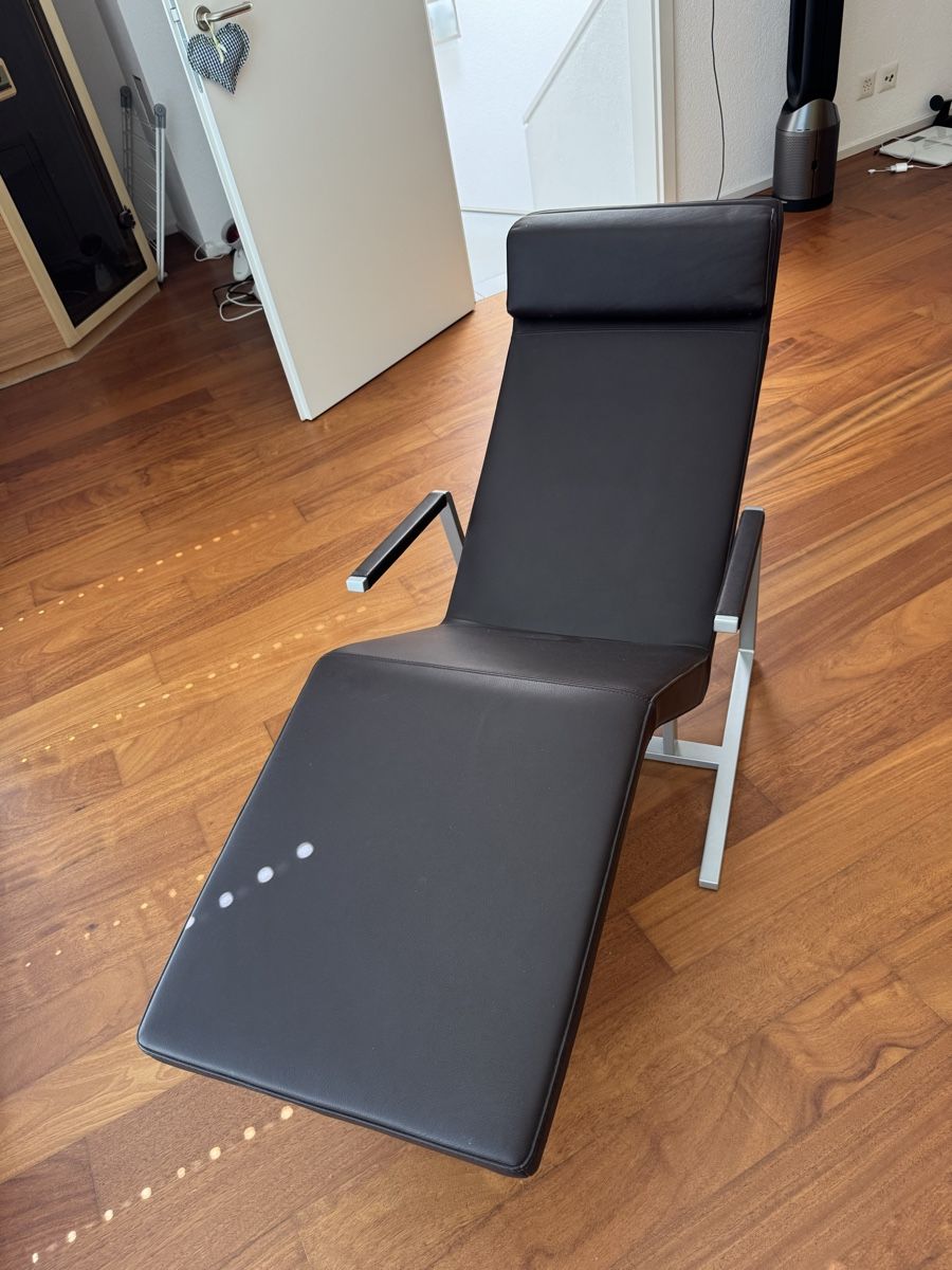 Sessel: Liegesessel MaRe braun Leder – Gebraucht aus Stäfa von kimi8905 1