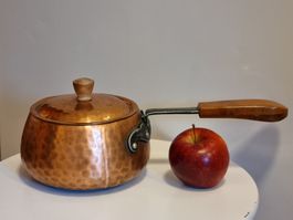 Stöckli Netstal Kupfertopf Swiss Made Vintage