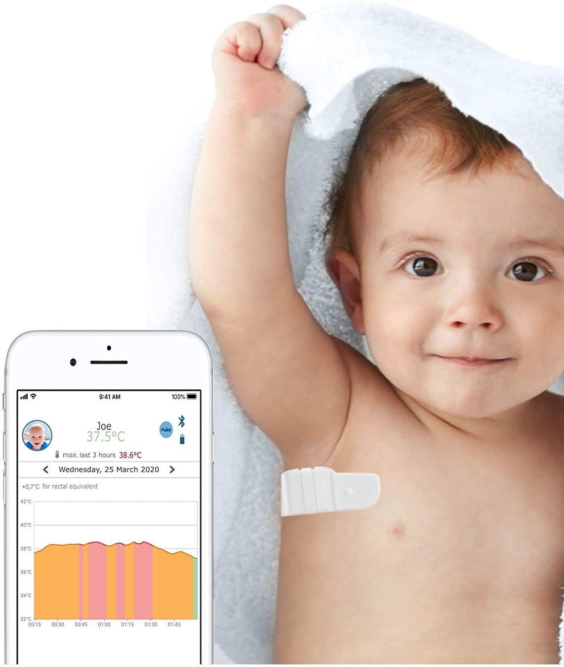 Altro per la casa: Smartes Fieberthermometer – Nuovo e nell'imballaggio originale da Dietlikon venduto da Salesmax