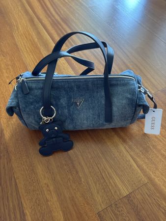 Guess Kassie Bag Denim Style DG993005 New