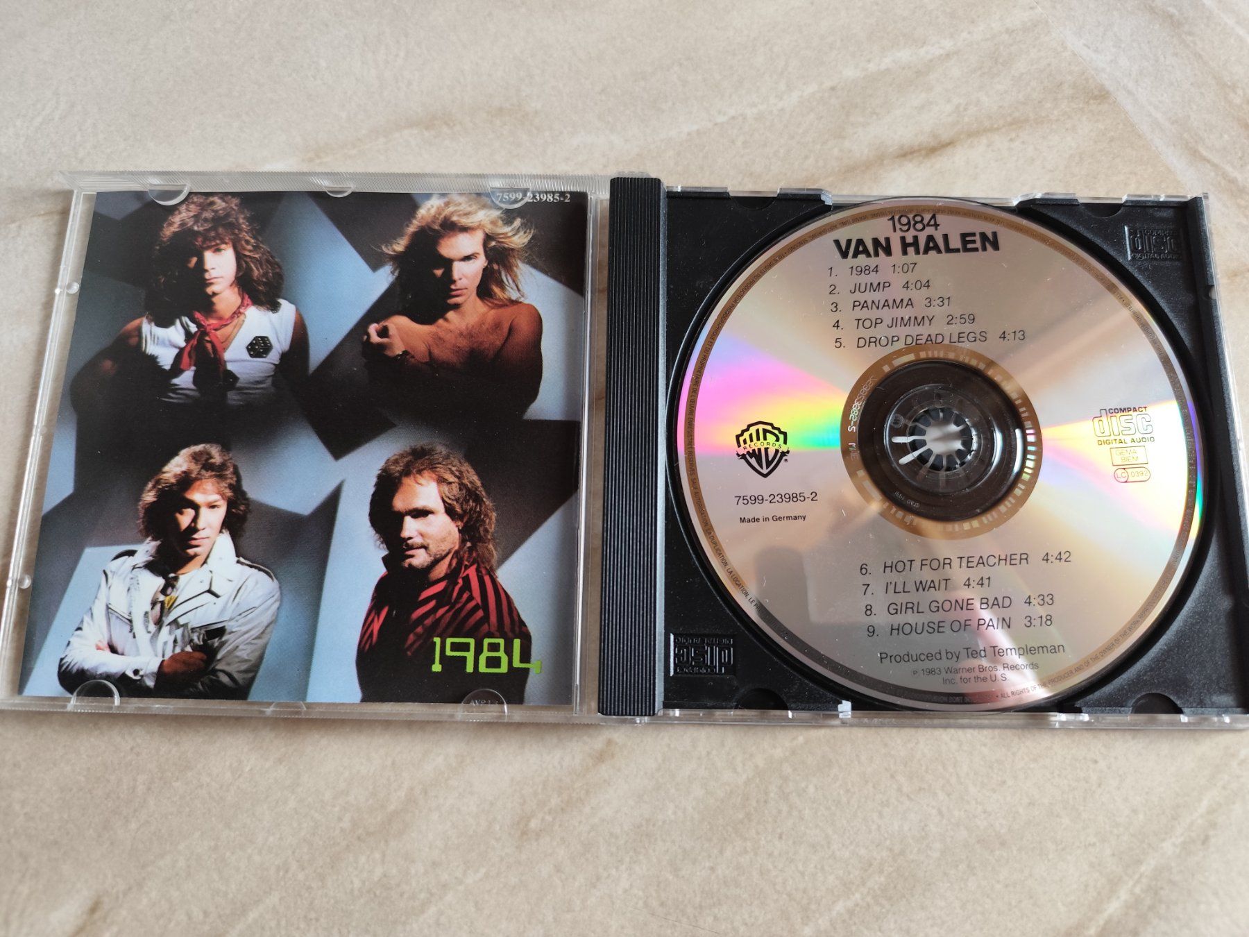 CDs: VAN HALEN - 1984 - Warner Bros. Records Inc. 1983 TOP – Gebraucht aus Ermenswil von easyric 1