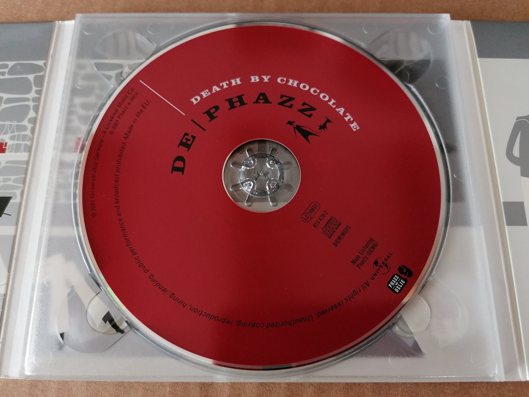 CD: DE-PHAZZ - Death by Chocolate (2001) – Usato da Ermenswil venduto da easyric 2