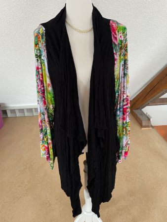 Lange, offene Bluse, Jacke/ Neu/ Boom Baba