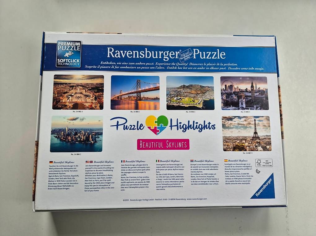 Ravensburger Puzzle: Ravensburger Puzzle 1000 - Rom – Usato da Meggen venduto da RL_8 2