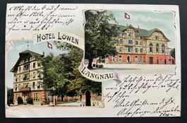 Hotel Löwen/ Langnau im Emmental/nostalgie Riegelhaus/1906
