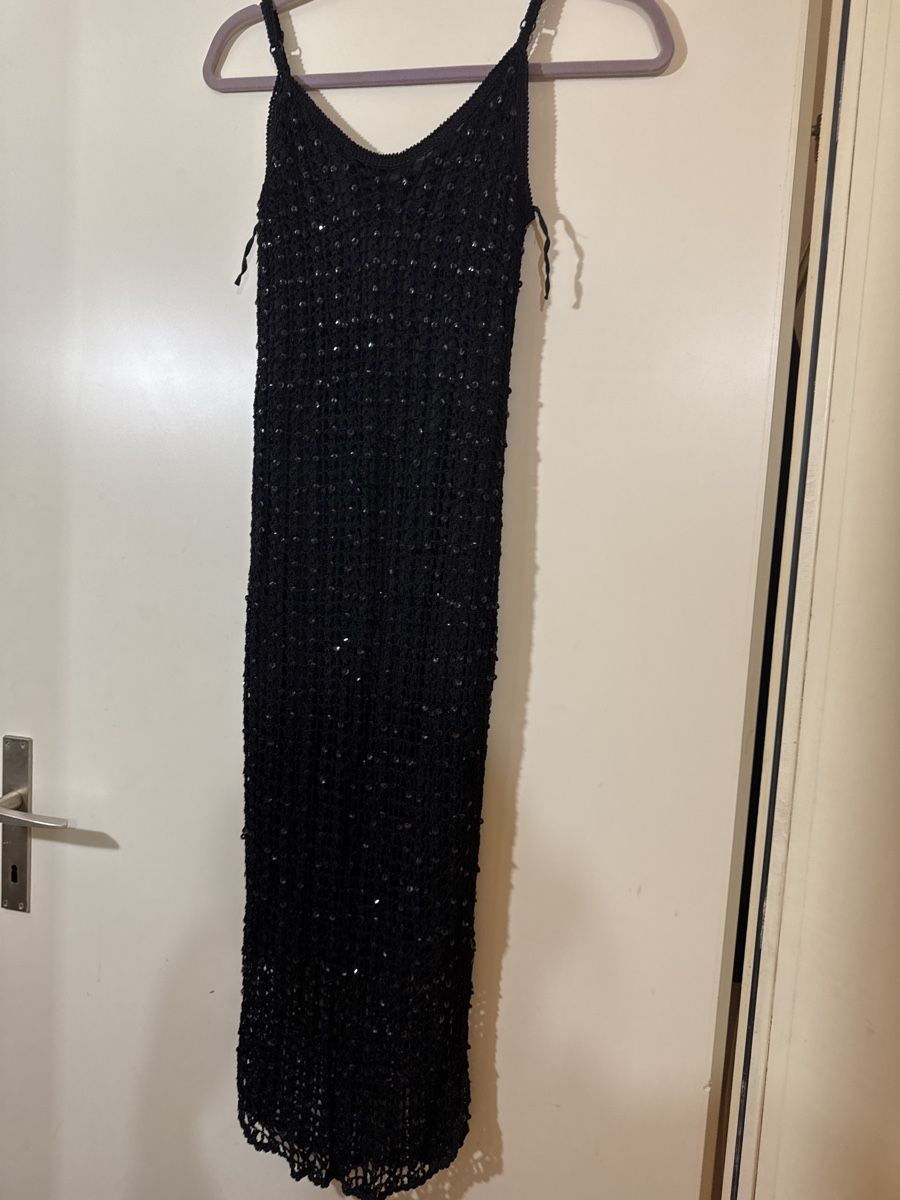 Vestiti: Schwarzes Glitzerkleid, neuwertig – Usato da Gersau venduto da Second-Hand-Shop 1