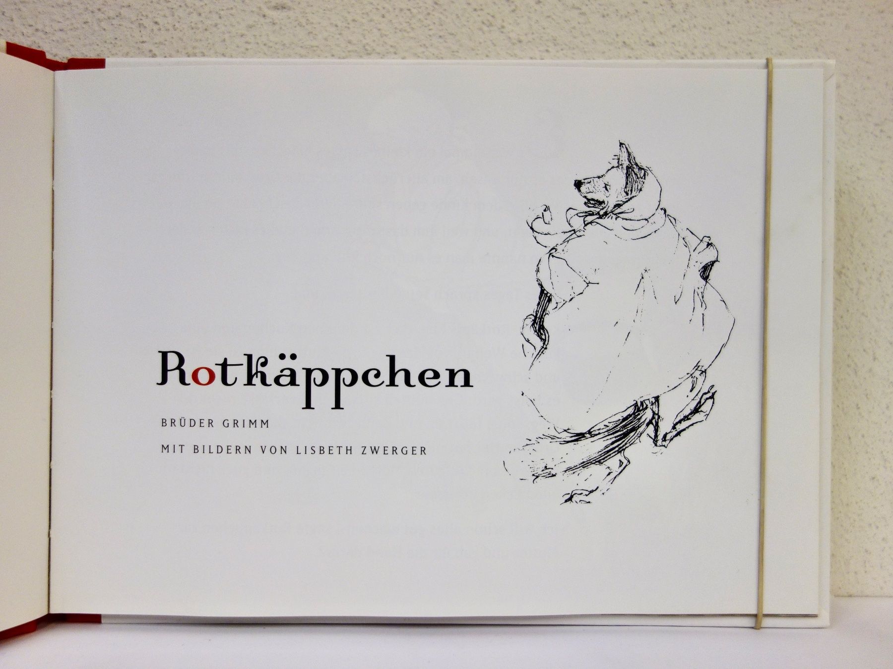Bücher: Rotkäppchen, Brüder Grimm, Lisbeth Zwerger NEU – Neu (gemäss Beschreibung) aus Kerzers von wisaundso 3