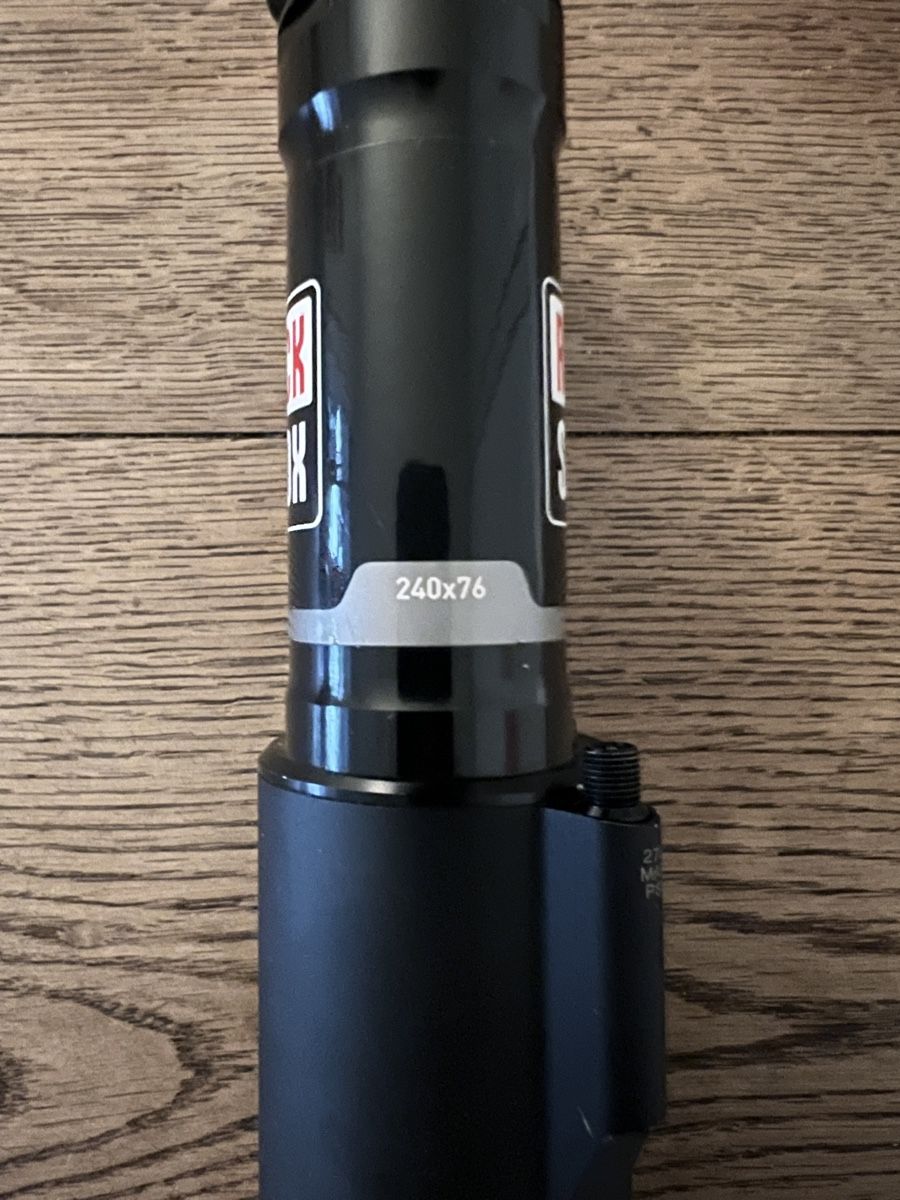 Rockshox Pezzi di ricambio: Rockshox Vivid Air 240x76 – Usato da Bern venduto da Dnruben 1