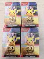 4x Pokemon 30 Jahre Boosterbundle OVP DE