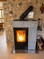 Poele bois pellets mixte