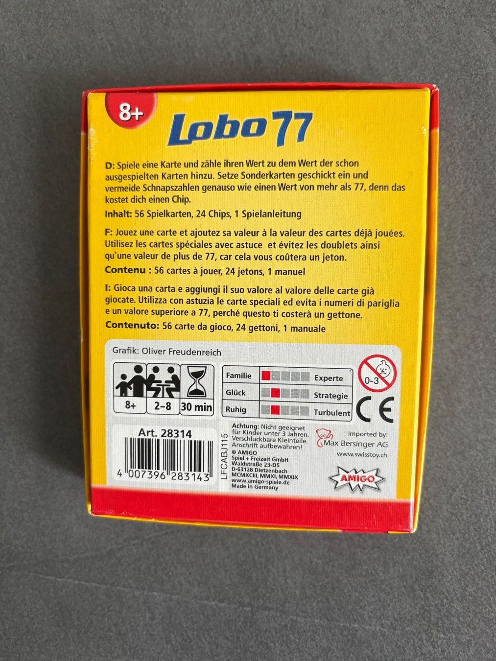 Amigo Jeux: Kartenspiel Lobo 77 – D'occasion à Beinwil am See par den_p9db 1
