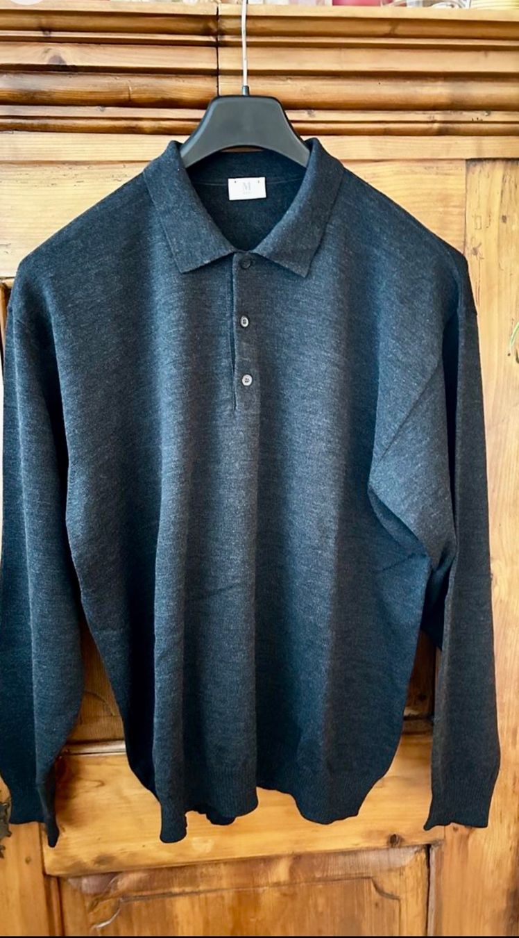 Maglioni & Felpe: MÄRZ Merino-Wollpullover Gr. 60 anthrazit – Nuovo (secondo la descrizione) da Zürich venduto da dem_kyh5 3