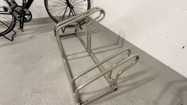 Fahrradständer Metall verchromt 3 Plätze guter Zustand