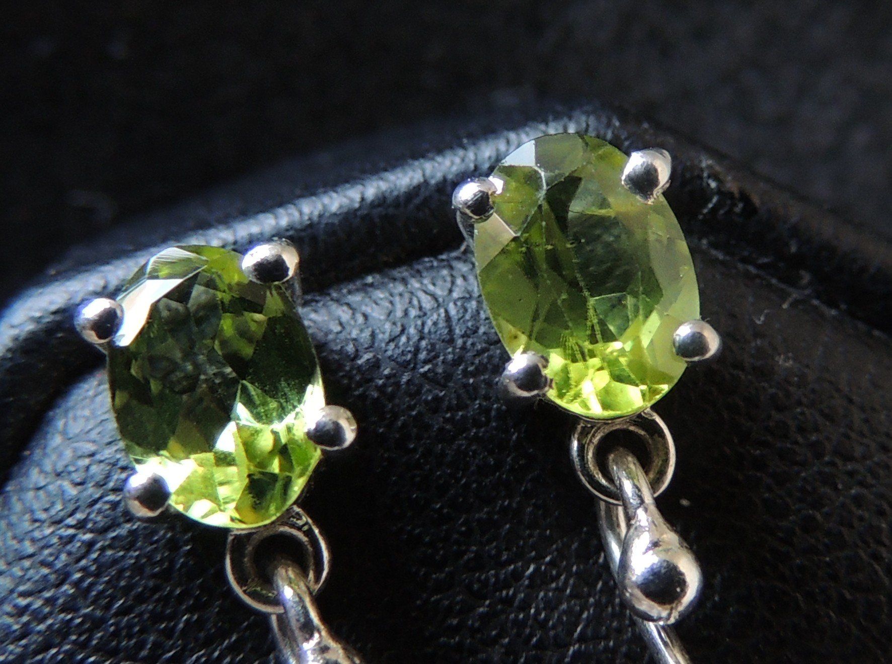 Orecchini pendenti & Orecchini a lobo: Peridot Silber 925 Ohrringe – Nuovo (secondo la descrizione) da Waldenburg venduto da schaller707 2