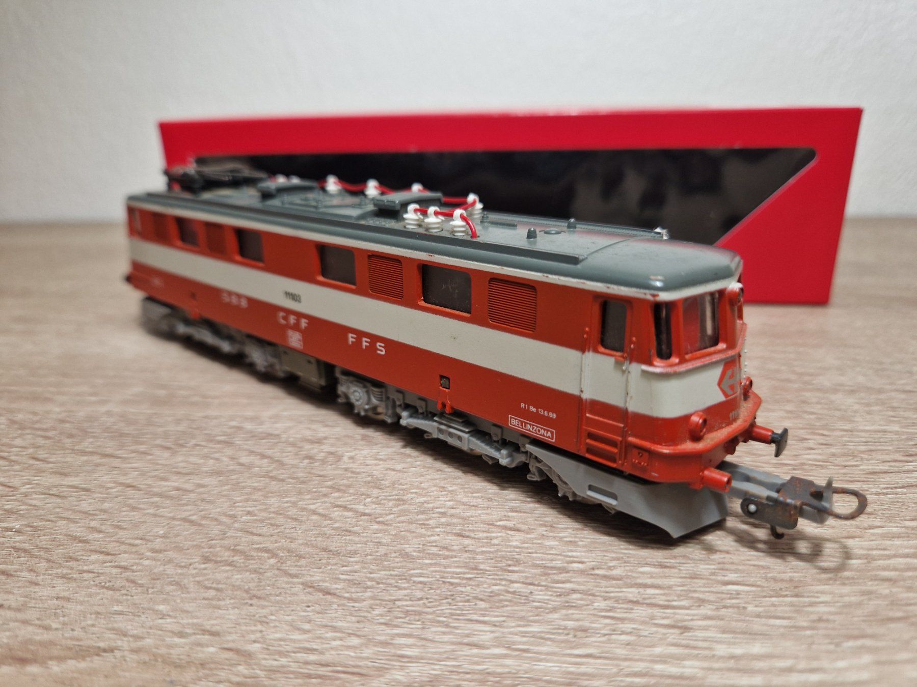 Lima Modellini di ferrovie: Lima E-Lok 11103 SBB H0 – Usato da St-Aubin-Sauges venduto da tantome 3