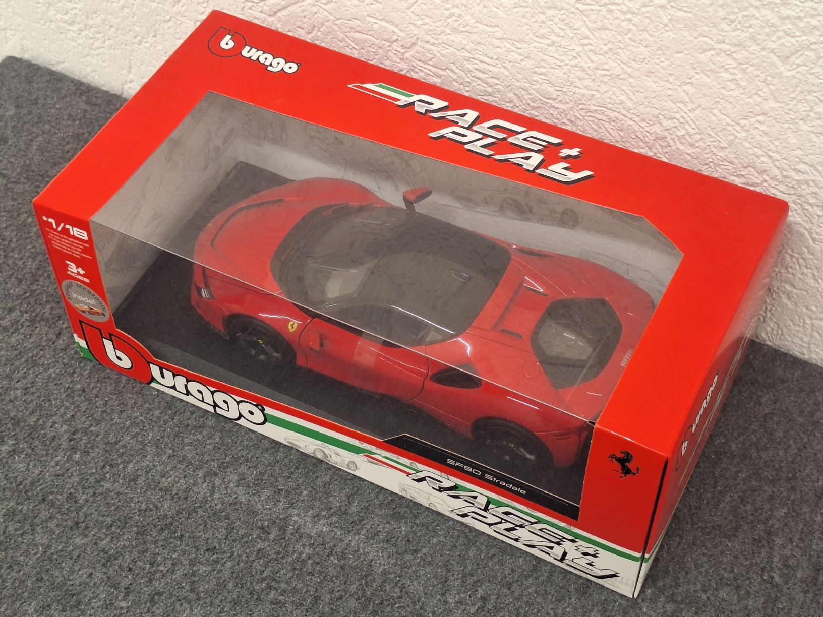 Bburago Modellautos: Bburago Ferrari SF90 Stradale 1/18 – Neu (gemäss Beschreibung) aus Grüt (Gossau ZH) von wisdomio7 1