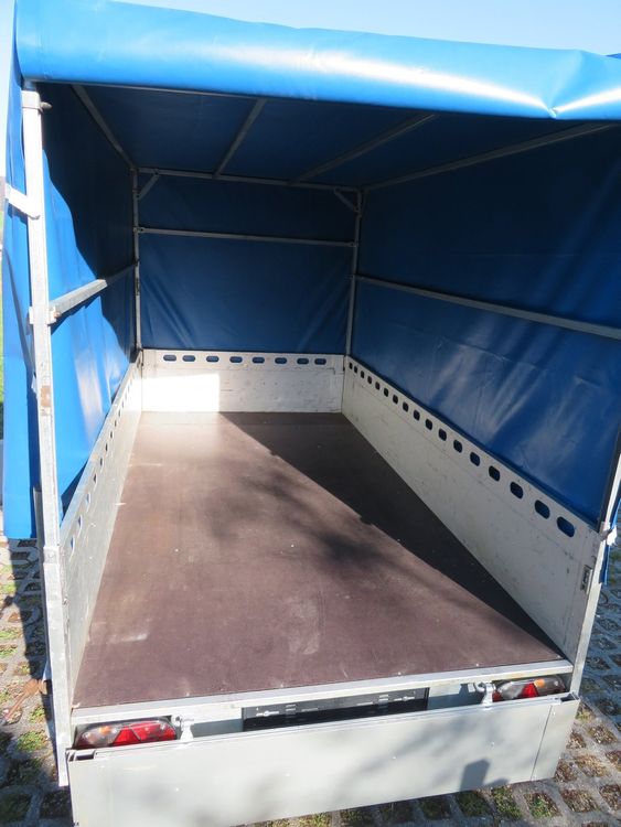 Sachentransportanhänger Humbaur H13K Brücke m.Verdeck ab MFK 5