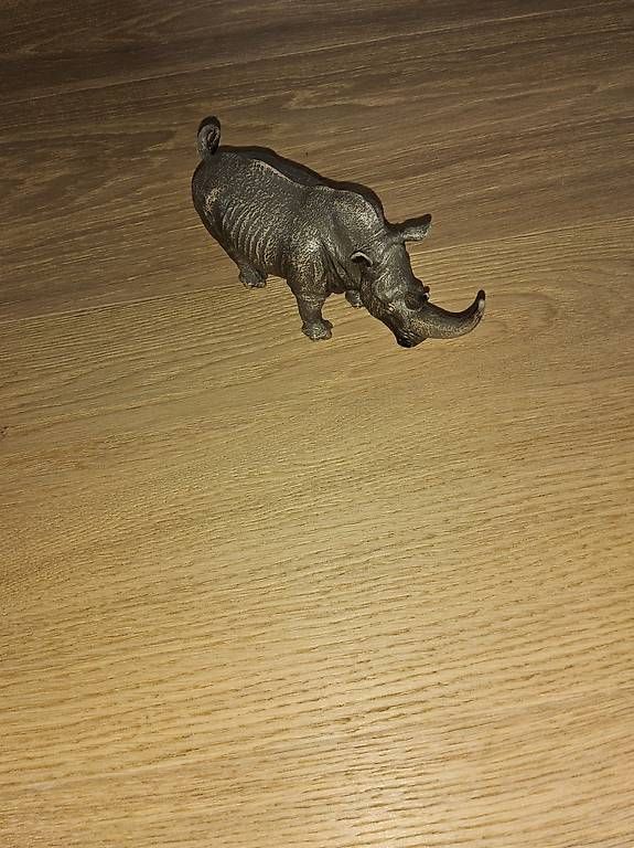 Figuren: Schleich Nashorn – Gebraucht aus Davos Dorf von hof_t6tv